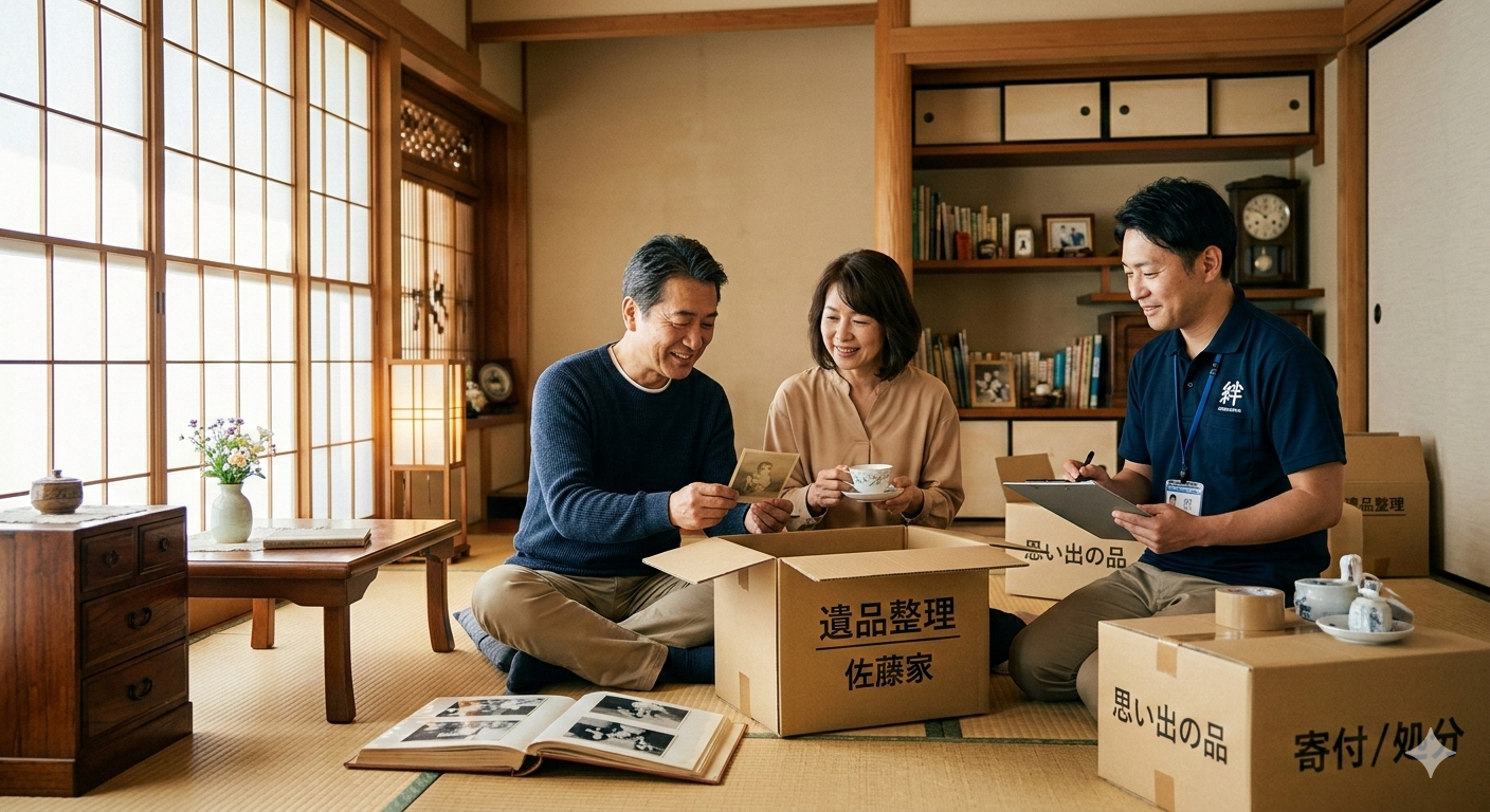 遺品整理｜岐阜県岐阜市の便利屋なら株式会社SOS