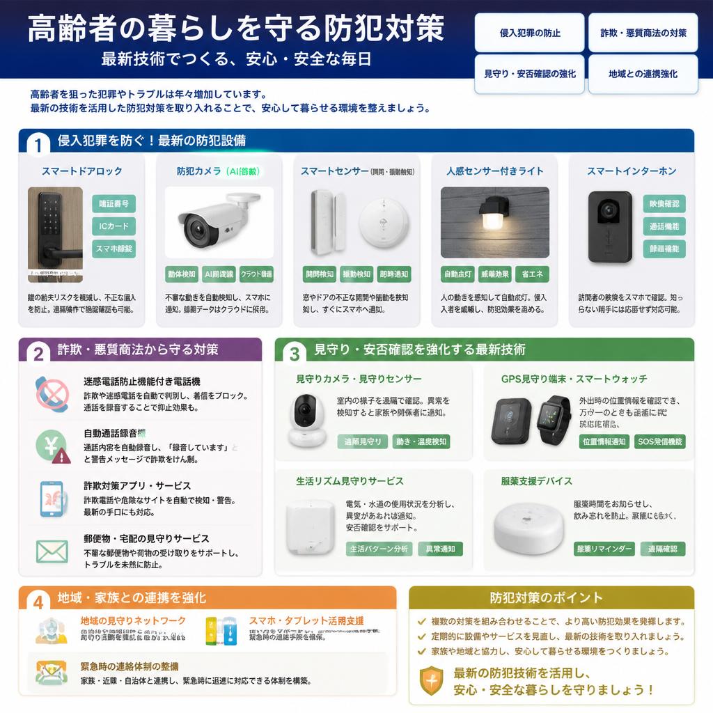 防犯対策で安全な暮らしを